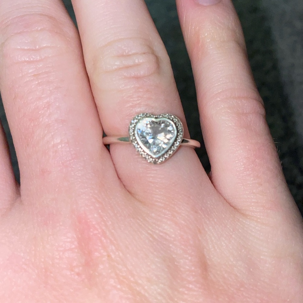 Pandora Heart Ring Size 7